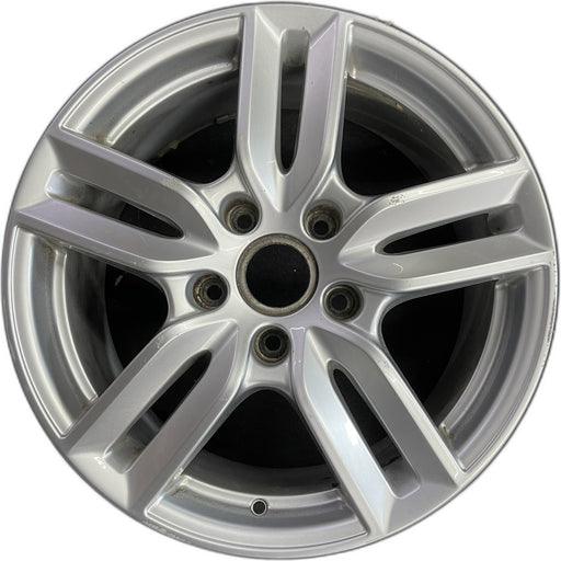 18" PORSCHE CAYENNE 15-18 18x8 , 5 double spoke Original OEM Wheel Rim - Front View