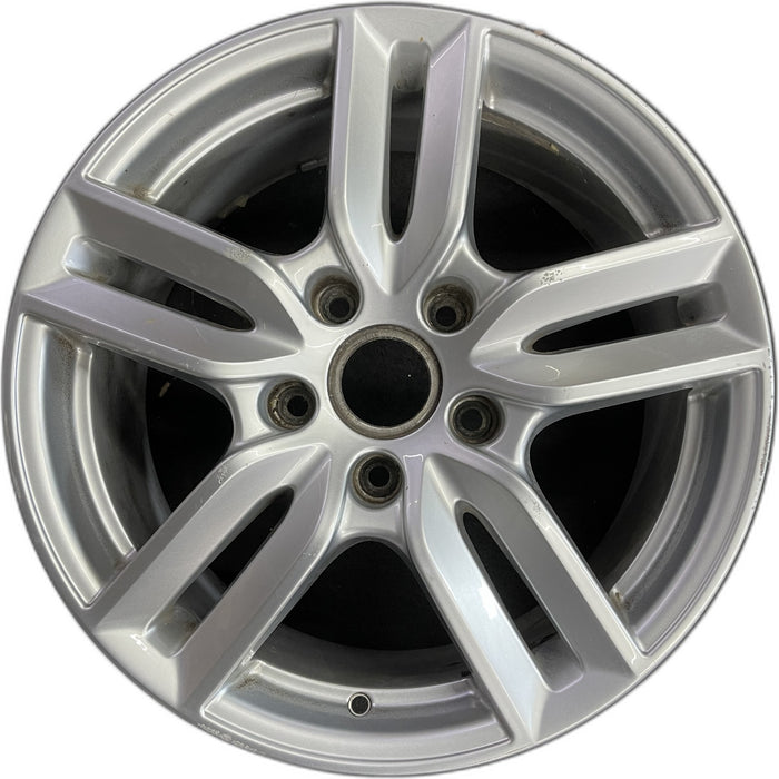 18" PORSCHE CAYENNE 15-18 18x8 , 5 double spoke Original OEM Wheel Rim - Front View