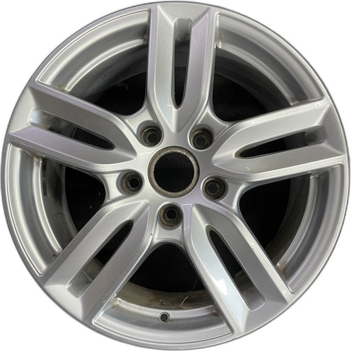 18" PORSCHE CAYENNE 15-18 18x8 , 5 double spoke Original OEM Wheel Rim - Front View