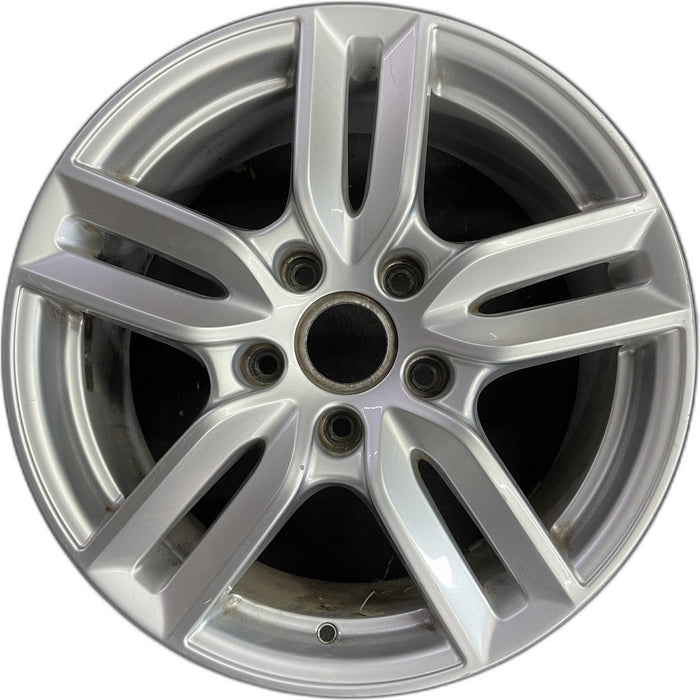 18" PORSCHE CAYENNE 15-18 18x8 , 5 double spoke Original OEM Wheel Rim - Front View