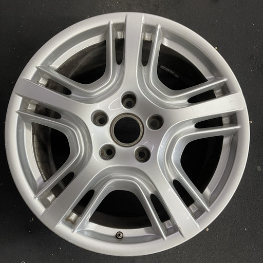 19" PORSCHE PANAMERA 10-13 , 19x9, 5 triple spoke Original OEM Wheel Rim - Angle View