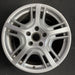19" PORSCHE PANAMERA 10-13 , 19x9, 5 triple spoke Original OEM Wheel Rim - Angle View