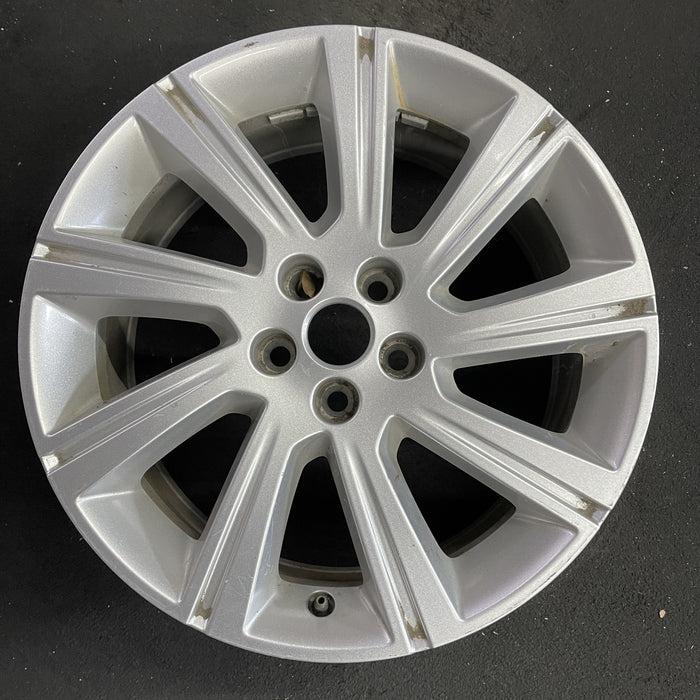 18" E-PACE 18-21 18x8 , 9 spoke Original OEM Wheel Rim - Angle View