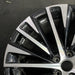 20" RZ450e 23-24 20x9.5 machined black Original OEM Wheel Rim - Side Profile