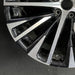 20" RZ450e 23-24 20x9.5 machined black Original OEM Wheel Rim - Additional View