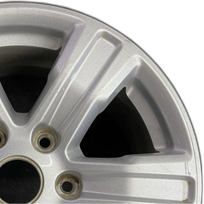 17" RANGER 19-23 17x8 silver Original OEM Wheel Rim - Side Profile