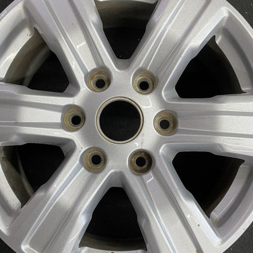 17" RANGER 19-23 17x8 silver Original OEM Wheel Rim - Angle View