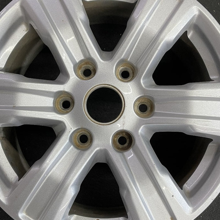 17" RANGER 19-23 17x8 silver Original OEM Wheel Rim - Angle View