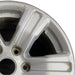 17" RANGER 19-23 17x8 silver Original OEM Wheel Rim - Side Profile