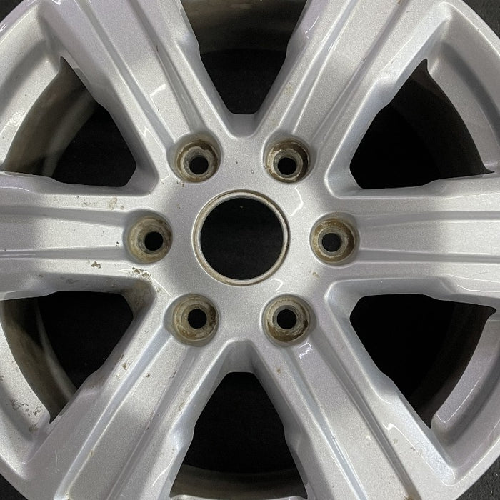 17" RANGER 19-23 17x8 silver Original OEM Wheel Rim - Angle View