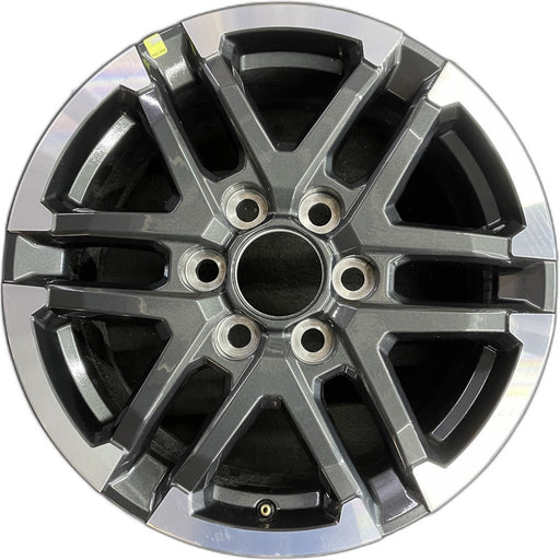 18" TACOMA 24 18x7.5, 6 Y spoke Original OEM Wheel Rim - Front View