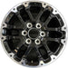 18" SEQUOIA 23-24 18x7.5, 6 double spoke, black Original OEM Wheel Rim - Front View