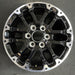 18" SEQUOIA 23-24 18x7.5, 6 double spoke, black Original OEM Wheel Rim - Angle View