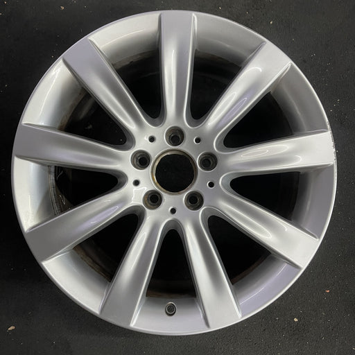 18" MERCEDES CL-CLASS 07 216 Type; CL550, 18x8.5, 9 spoke, narrow concave spoke - Angle View