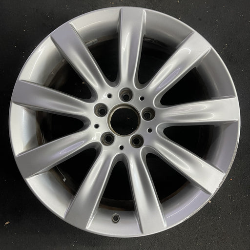 18" MERCEDES CL-CLASS 07 216 Type; CL550, 18x8.5, 9 spoke, narrow concave spoke - Angle View