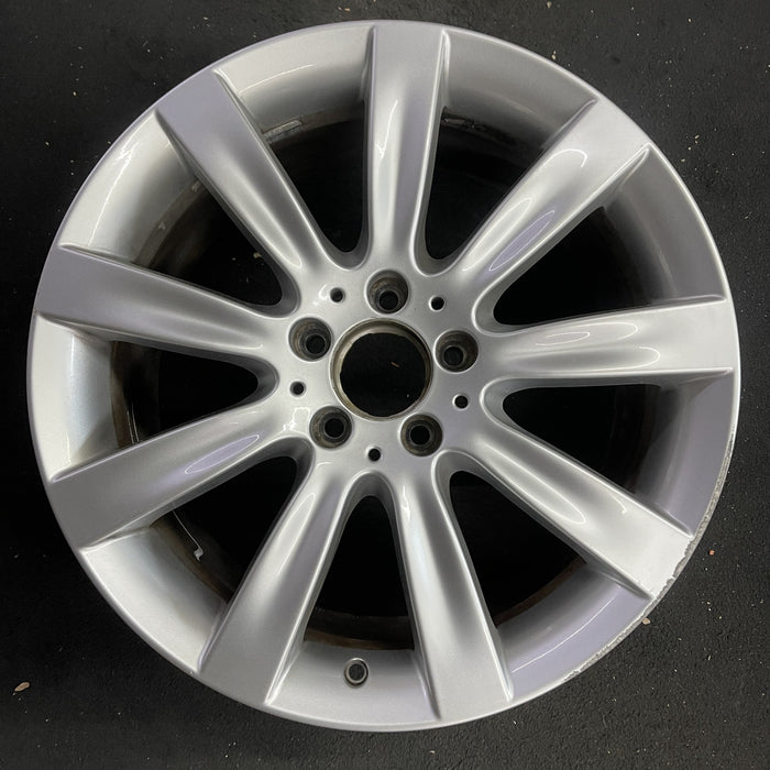 18" MERCEDES CL-CLASS 07 216 Type; CL550, 18x8.5, 9 spoke, narrow concave spoke - Angle View