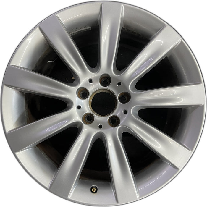 18" MERCEDES CL-CLASS 07-08 216 Type; CL550, 18x9.5, 9 spoke Original OEM Wheel - Front View