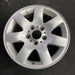 16" BMW 320i 01-05 , 16x7, alloy, 7 spoke, flat spoke Original OEM Wheel Rim - Side Profile
