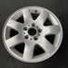 16" BMW 320i 01-05 , 16x7, alloy, 7 spoke, flat spoke Original OEM Wheel Rim - Close-Up Detail