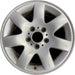 16" BMW 320i 01-05 , 16x7, alloy, 7 spoke, flat spoke Original OEM Wheel Rim - Front View