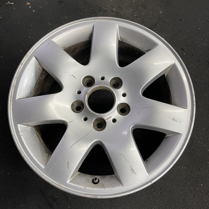 16" BMW 320i 01-05 , 16x7, alloy, 7 spoke, flat spoke Original OEM Wheel Rim - View 7