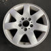 16" BMW 320i 01-05 , 16x7, alloy, 7 spoke, flat spoke Original OEM Wheel Rim - Side Profile