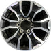 17" TACOMA 20-23 17x7.5, Original OEM Wheel Rim - Front View
