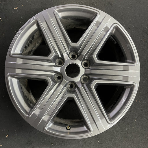20" FORD F150 PICKUP 18-20 20x8.5, 6 spoke, , straight spoke Original OEM Wheel - Angle View