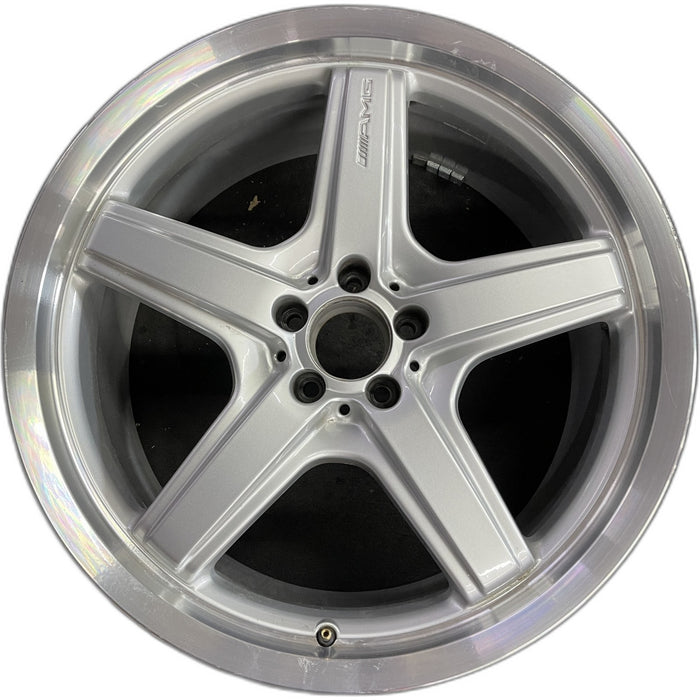 21" MERCEDES GL-CLASS 08-09 164 Type; GL550, 21x10 Original OEM Wheel Rim - Front View
