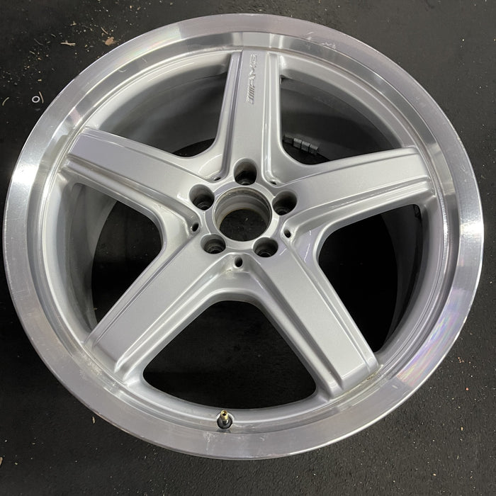 21" MERCEDES GL-CLASS 08-09 164 Type; GL550, 21x10 Original OEM Wheel Rim - Side Profile