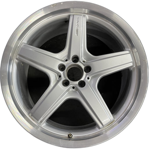 21" MERCEDES GL-CLASS 08-09 164 Type; GL550, 21x10 Original OEM Wheel Rim - Front View