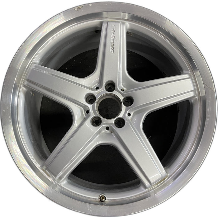 21" MERCEDES GL-CLASS 08-09 164 Type; GL550, 21x10 Original OEM Wheel Rim - Front View