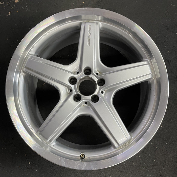 21" MERCEDES GL-CLASS 08-09 164 Type; GL550, 21x10 Original OEM Wheel Rim - Angle View