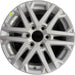 18" SEQUOIA 23-24 18x7.5, 6 double spoke, silver Original OEM Wheel Rim - Front View