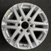 18" SEQUOIA 23-24 18x7.5, 6 double spoke, silver Original OEM Wheel Rim - Angle View