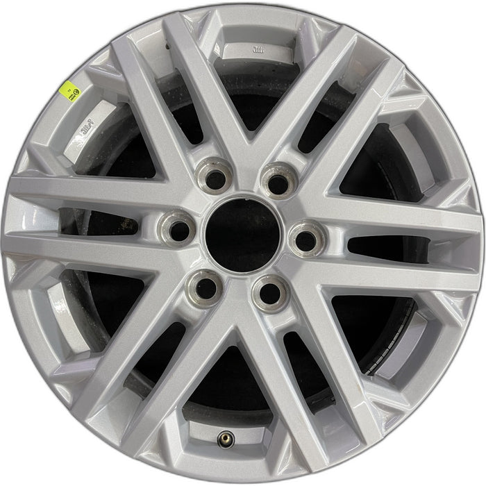 18" SEQUOIA 23-24 18x7.5, 6 double spoke, silver Original OEM Wheel Rim - Front View