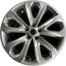 20" RANGE ROVER 13-17 , 20x8.5, , shadow chrome Original OEM Wheel Rim - Front View