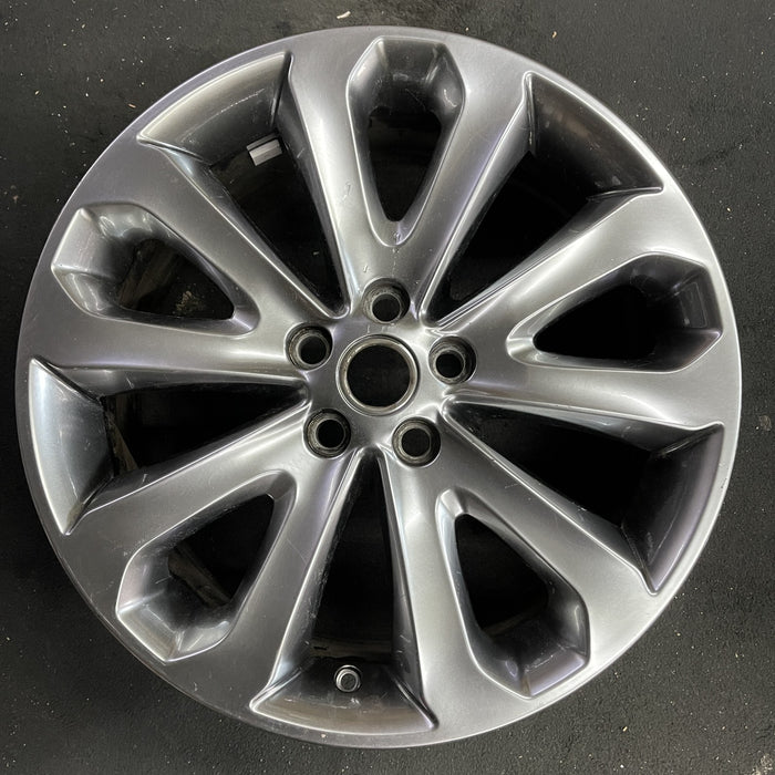 20" RANGE ROVER 13-17 , 20x8.5, , shadow chrome Original OEM Wheel Rim - Angle View