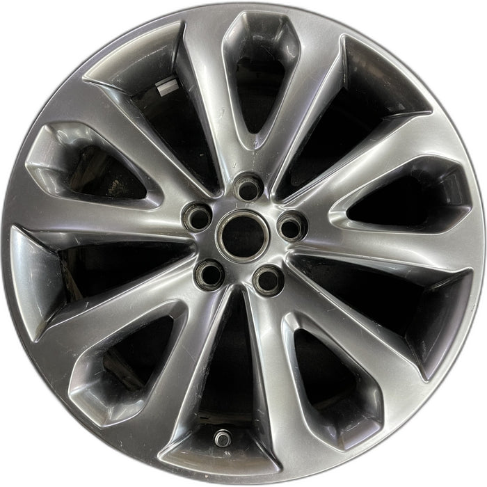 20" RANGE ROVER 13-17 , 20x8.5, , shadow chrome Original OEM Wheel Rim - Front View