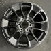 20" SEQUOIA 24 20x8, 6 Y spoke, black Original OEM Wheel Rim - Angle View
