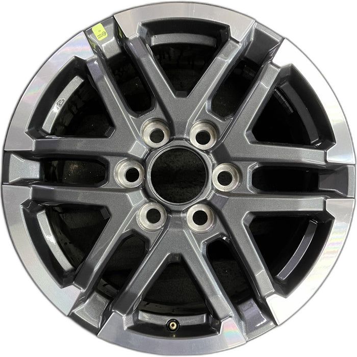 18" TACOMA 24 18x7.5, 6 Y spoke Original OEM Wheel Rim - Front View
