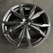 20" BMW X1 20 20x8, , w/ pockets, black pockets Original OEM Wheel Rim - Close-Up Detail