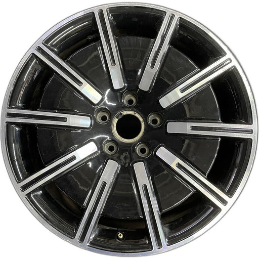 20" PORSCHE TAYCAN 20-21 20x11, 10 spoke Original OEM Wheel Rim - Front View