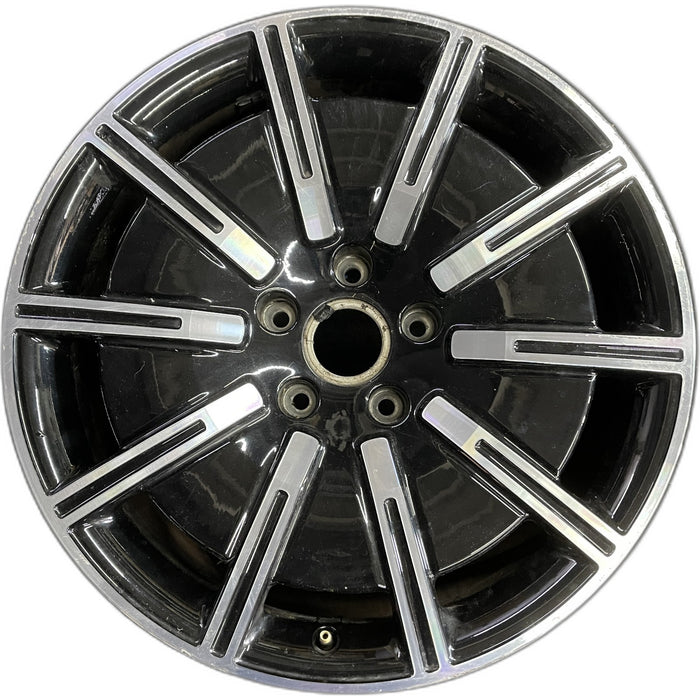 20" PORSCHE TAYCAN 20-21 20x11, 10 spoke Original OEM Wheel Rim - Front View