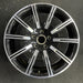 20" PORSCHE TAYCAN 20-21 20x11, 10 spoke Original OEM Wheel Rim - Angle View