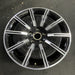 20" PORSCHE TAYCAN 20-21 20x11, 10 spoke Original OEM Wheel Rim - Side Profile