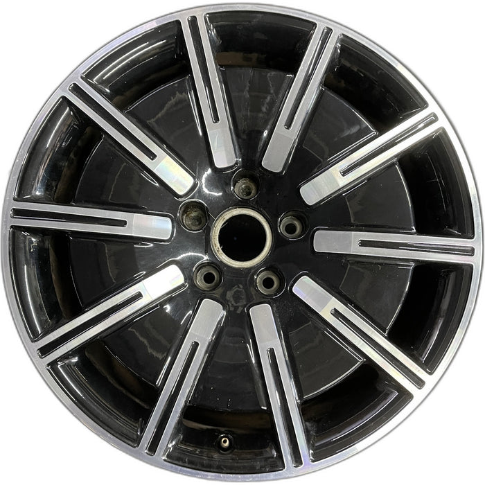 20" PORSCHE TAYCAN 20-21 20x11, 10 spoke Original OEM Wheel Rim - Front View