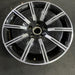 20" PORSCHE TAYCAN 20-21 20x11, 10 spoke Original OEM Wheel Rim - Side Profile