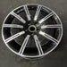 20" PORSCHE TAYCAN 20-21 20x11, 10 spoke Original OEM Wheel Rim - Close-Up Detail