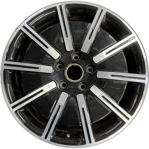 20" PORSCHE TAYCAN 20-21 20x9, 10 spoke Original OEM Wheel Rim - Front View